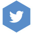 Blue, twitter SteelBlue icon