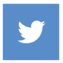 twitter, square, Blue SteelBlue icon