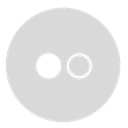 gray, Circle, flickr Gainsboro icon