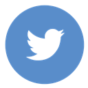 twitter, Circle, Color SteelBlue icon