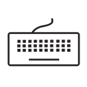 Keyboard Black icon