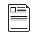 paper, document Black icon