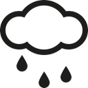 Rain Black icon