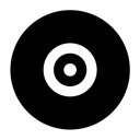 disc Black icon