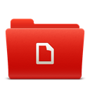 Folder, red, docs, new, soda Firebrick icon