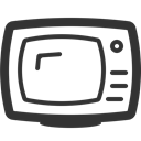 Tv DarkSlateGray icon