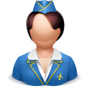 Airhostess Black icon