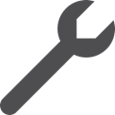 Wrench DarkSlateGray icon