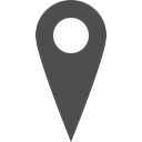 pin, Map DarkSlateGray icon