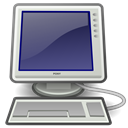 Computer DarkSlateBlue icon