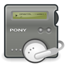 Multimedia, player Gray icon