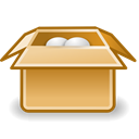 generic, package Black icon