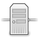 network, Server Black icon