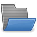 Accept, drag, Folder SteelBlue icon