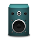 speaker, Turquoise DarkSlateGray icon