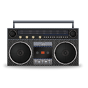 metallicholes, Boombox Black icon