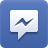 Facebook, Newsfeed, Messenger SteelBlue icon
