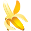 Ingredient, tropical, Banana, Fruit Black icon