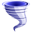 windy, Tornado, whirlwind, Storm, Disaster, typhoon, wind, twister, forecast, weather Icon