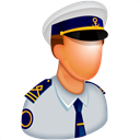 male, Human, Cap, sea, Officer, Captain, Man Black icon