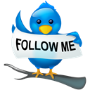 Social, twitter, bird, tweet, Me, social media, Logo, Follow Black icon