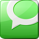 Message, Chat, announcement, hint, square, Bubble, media, social media, forum, vert, statement, talk, Logo, about, report, Social, verdancy, green, Information, Technorati, Communication, new LimeGreen icon