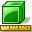 cube, measure, ruler, units, tools Green icon