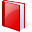 Book, learning, study, school, education, reading, red Black icon