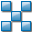 Fix, complete, pixels, solution, Grid, cube Icon