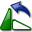 Arrow, rotate, Left, image Black icon
