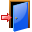 user logout, Door, Exit, logout, Close, log out RoyalBlue icon