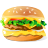 Fast, dinner, hamburger, Burger, Restaurant, kitchen, food, mcdonalds, Eating, Cooking Black icon