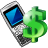 Mobile, Finance, touchscreen, Communication, Cell, phone, sign, telephone, phones, Business, Price, buy, Money, Dollar, smartphone Icon