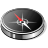 Nearby, Explorer, safari, compass, navigate, navigation, search, Finder, north, locate, east, Lookup, south, west, Sonar, Navigator Black icon