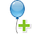 festive, Balloon, Holiday, event, Add, party Black icon