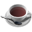 tea, Coffee, hot, time, drink, cup, potable Black icon