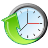 hour, watch, minute, history, time, timer, stopwatch, Clock, turnaround Black icon