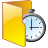 watch, history, minute, timer, Clock, time, hour, stopwatch, Scheduled Gold icon