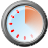 Clock, time, hour, watch, history, minute, stopwatch, timer, tracker Lavender icon