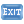 button, Exit SteelBlue icon