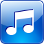 play, music, sound, player, musical notation, Audio, mp3 DodgerBlue icon