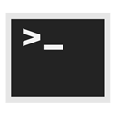 appicns, terminal Black icon