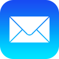 mail DeepSkyBlue icon