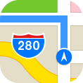 Maps Gainsboro icon
