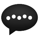 Dot, Conversion Black icon
