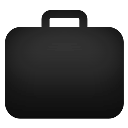 Briefcase Black icon