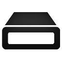 drive, Usb Black icon