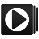 windows, player, media Black icon