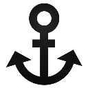 Anchor Black icon