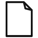 document, File Black icon
